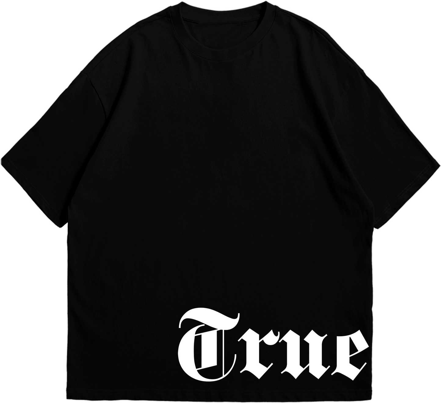 TRUE URBAN T SHIRT HEAVY PREMIUM OVERSIZED XL