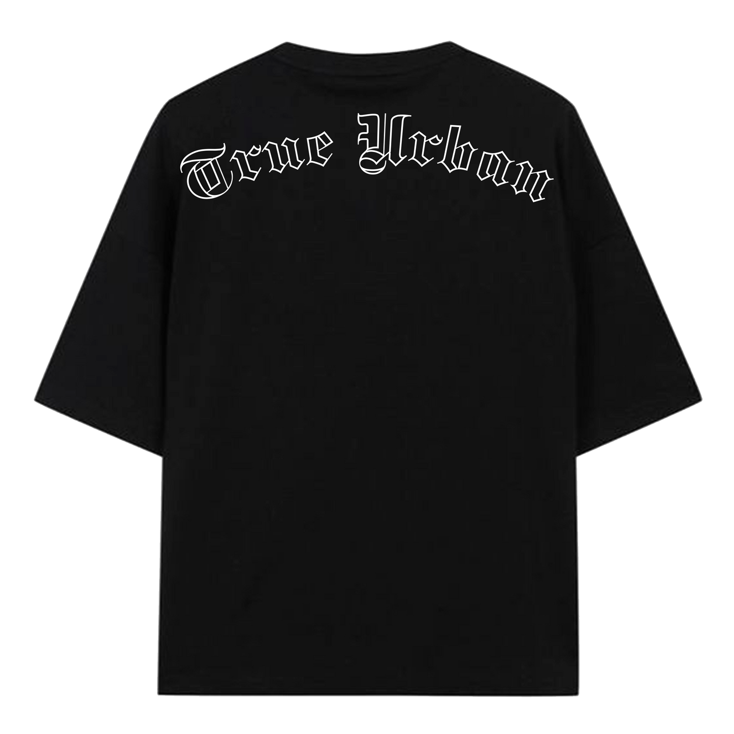 TRUE URBAN T SHIRT HEAVY PREMIUM OVERSIZED NEck