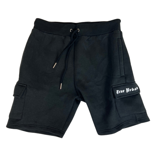 LOGO CARGO SHORTS
