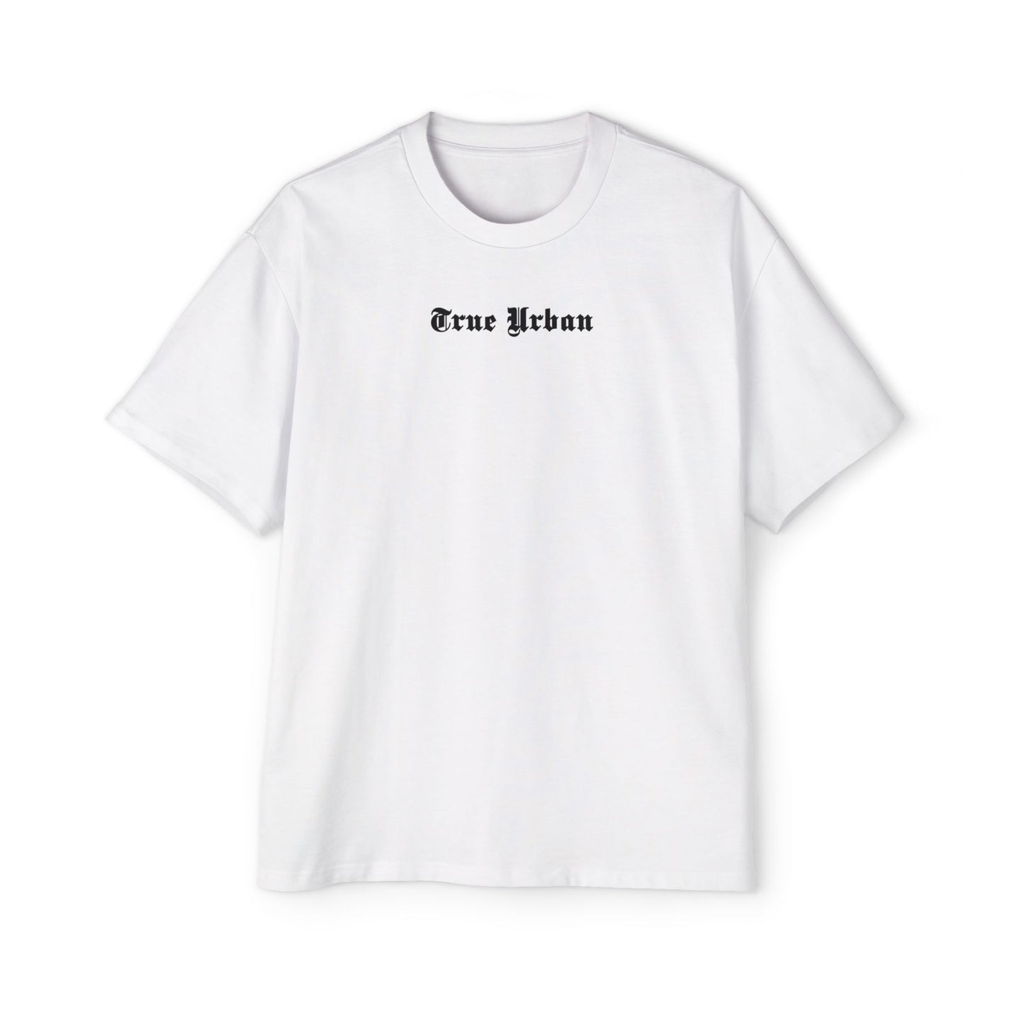 TRUE URBAN BACK T SHIRT HEAVY PREMIUM OVERSIZED